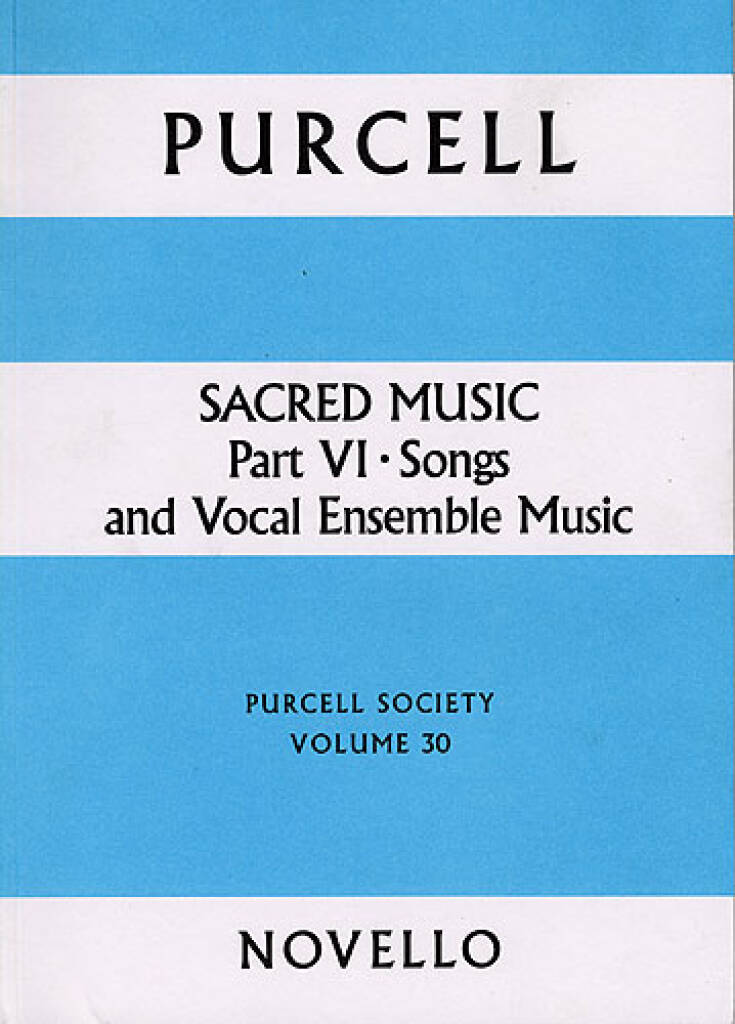 Henry Purcell: Purcell Society Volume 30: Gesang Solo