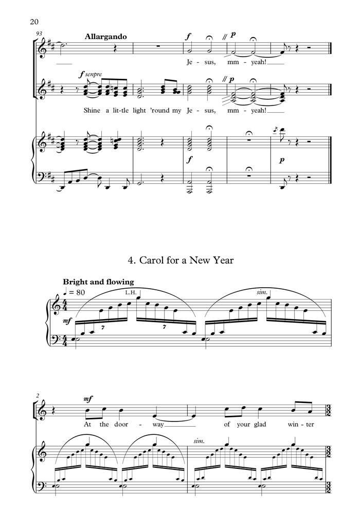 Richard Allain: Shine a Little Light: Frauenchor mit Klavier/Orgel