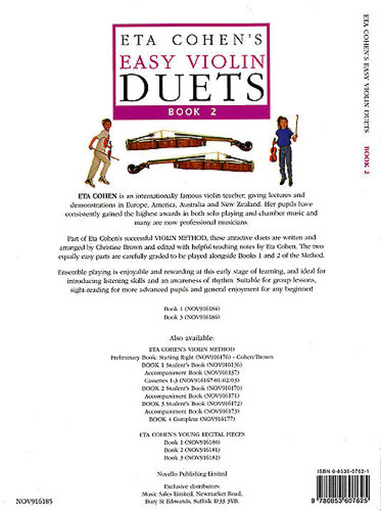 Easy Violin Duets - Book 2
