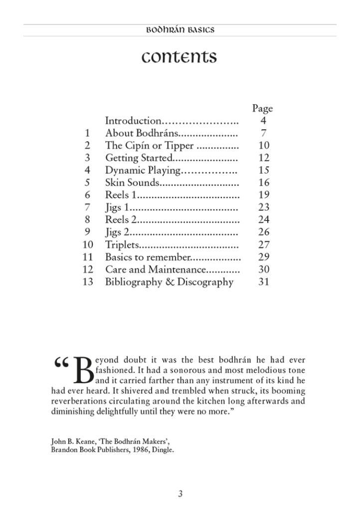 Bodhrán Basics