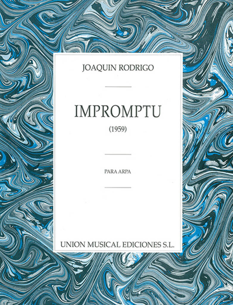 Joaquín Rodrigo: Impromptu: Harfe Solo