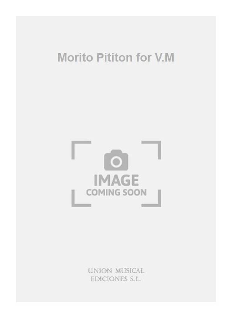 Morito Pititon for V.M: Gesang Solo