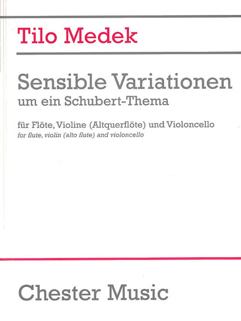 Tilo Medek: Sensible Variationen - On A Schubert Theme: Kammerensemble