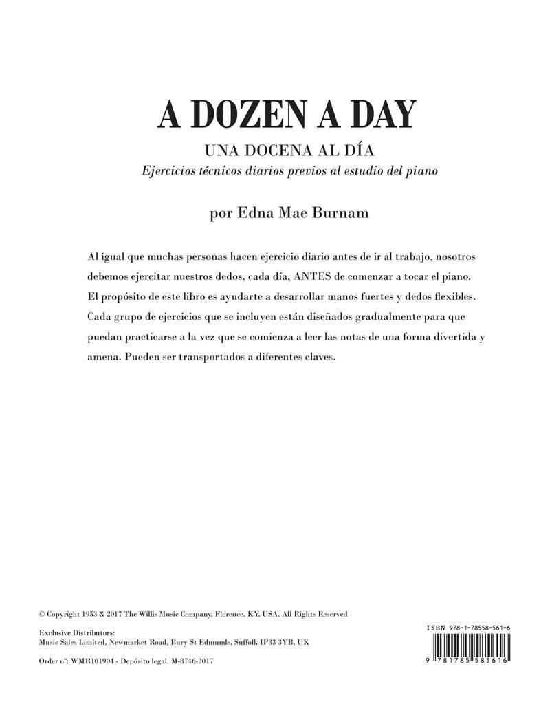 A Dozen A Day Libro Tercero: Transitional