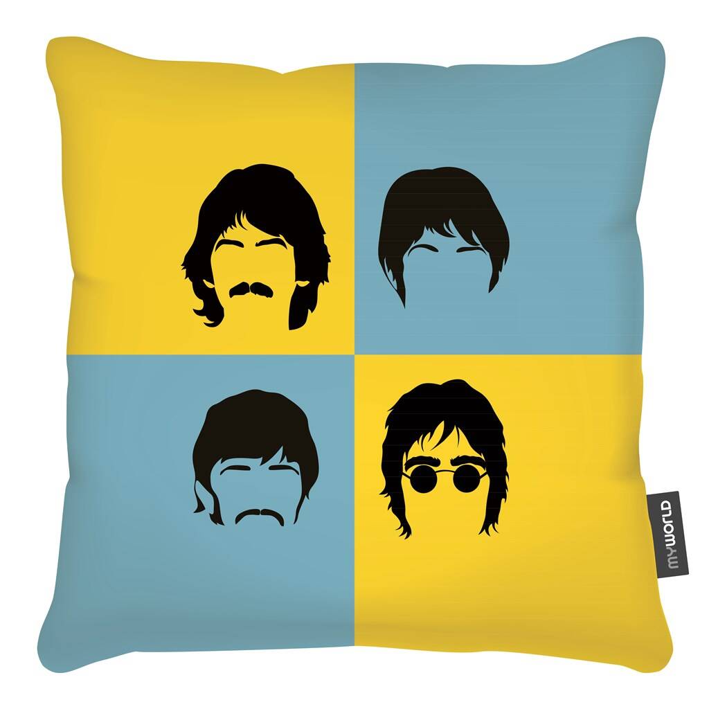 Cushion Pop Art The Beatles