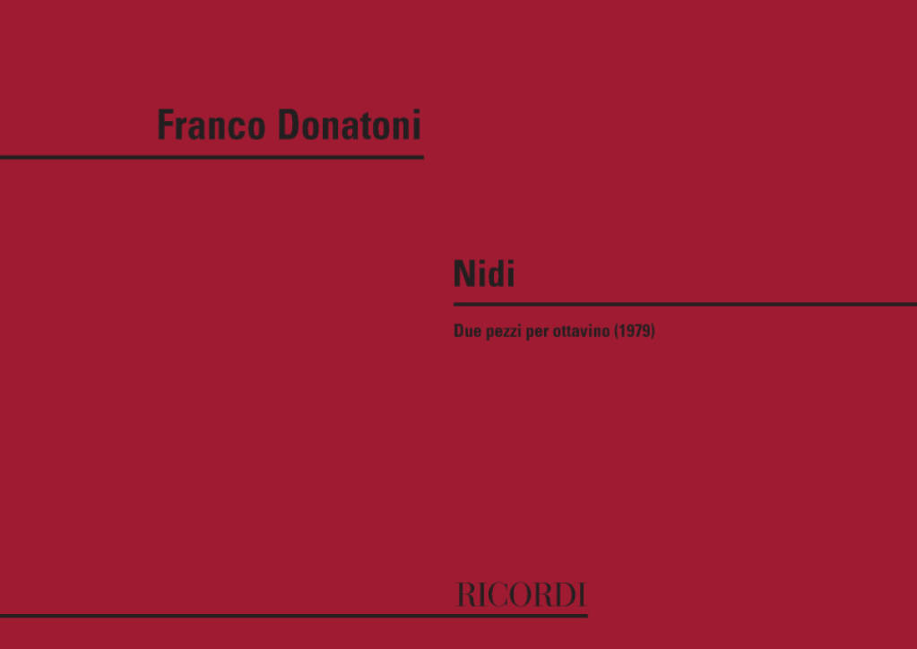 Franco Donatoni: Nidi: Kammerensemble