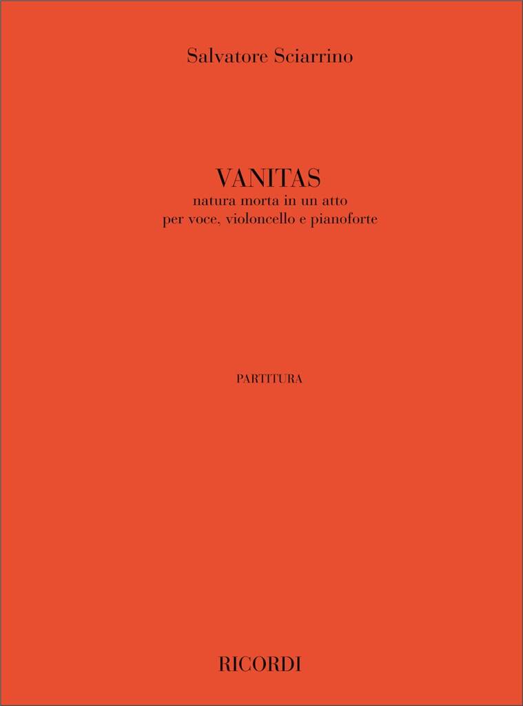 Salvatore Sciarrino: Vanitas: Gesang mit sonstiger Begleitung