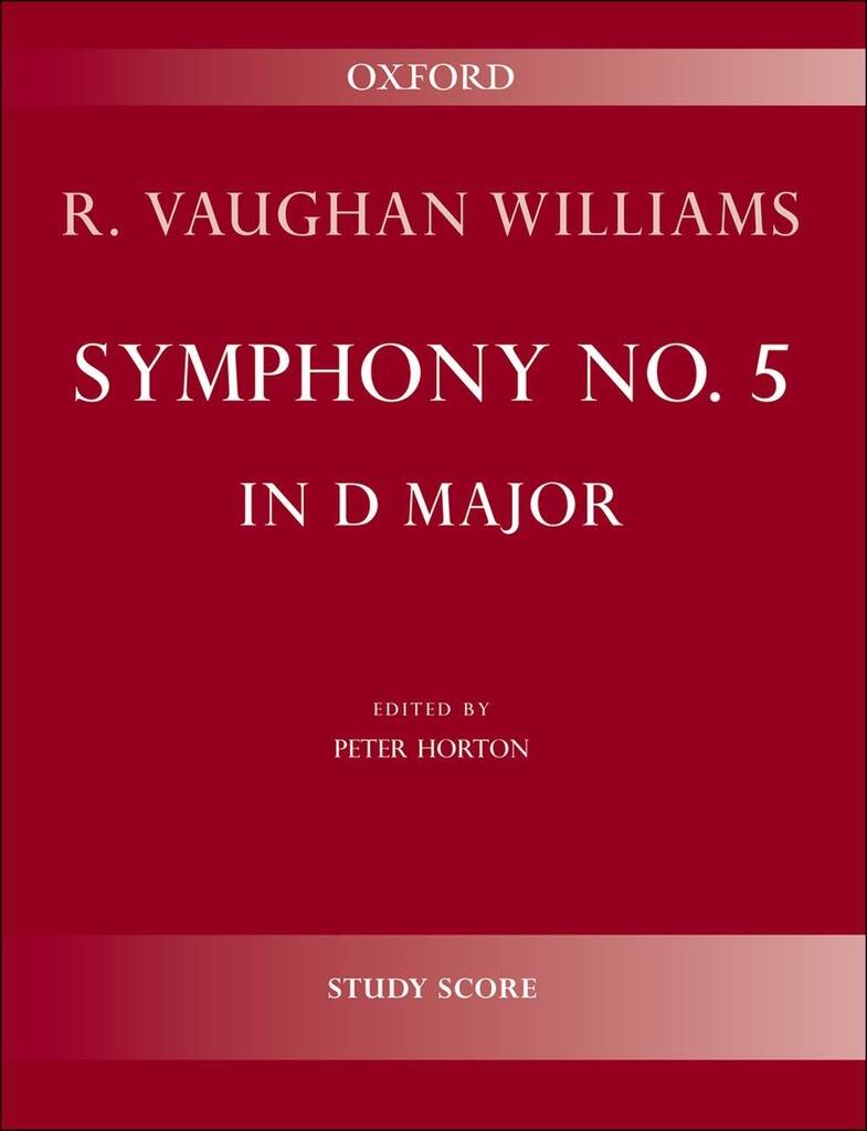 Ralph Vaughan Williams: Symphony No.5 In D Major - Study Score: Orchester