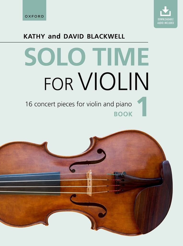 Kathy Blackwell: Solo Time For Violin Book 1: Violine mit Begleitung