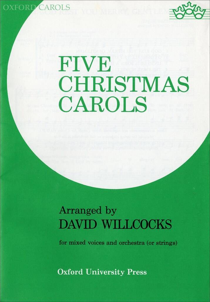 David Willcocks: Five Christmas Carols: Gemischter Chor mit Klavier/Orgel