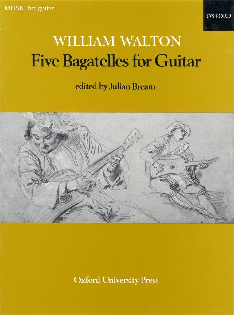 William Walton: 5 Bagatelles For Guitar: Gitarre Solo
