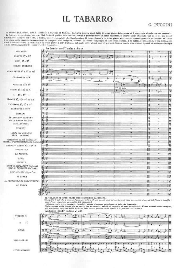 Giacomo Puccini: Il trittico: Gemischter Chor mit Ensemble