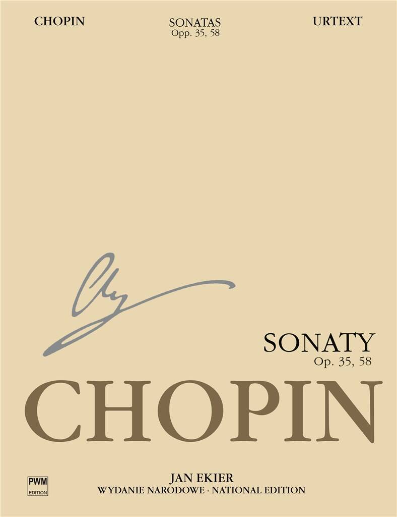 Frédéric Chopin: Sonatas, WN op. 35, 58 (Urtext): Klavier Solo