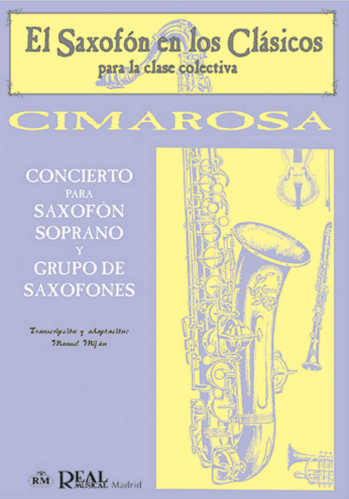 Concierto par Saxofón Soprano y Grupo de Saxofones: Saxophon