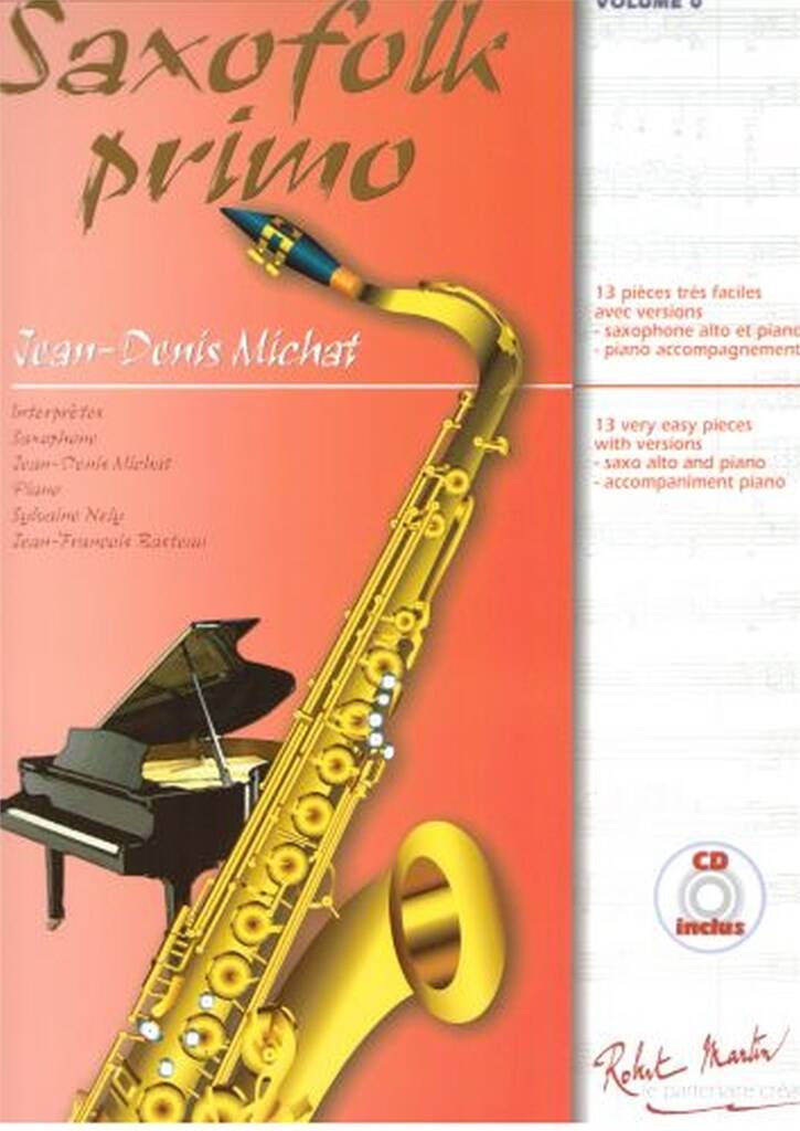 Jean Denis Michat: Saxofolk Primo: Saxophon