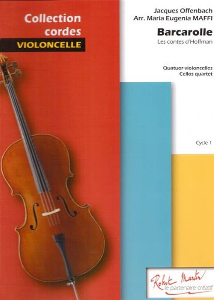 Jacques Offenbach: Barcarolle "Extrait Contes d'Hoffman": (Arr. Maria Eugénia Maffi): Cello Ensemble