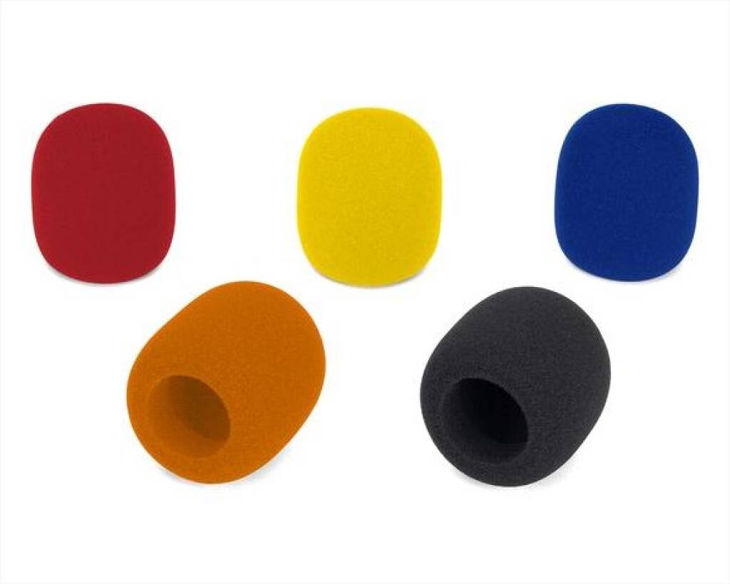 Samson WS1C Coloured Windscreen 5-pack