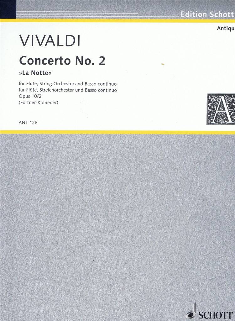 Antonio Vivaldi: Concerto No. 2 "La notte": Orchester