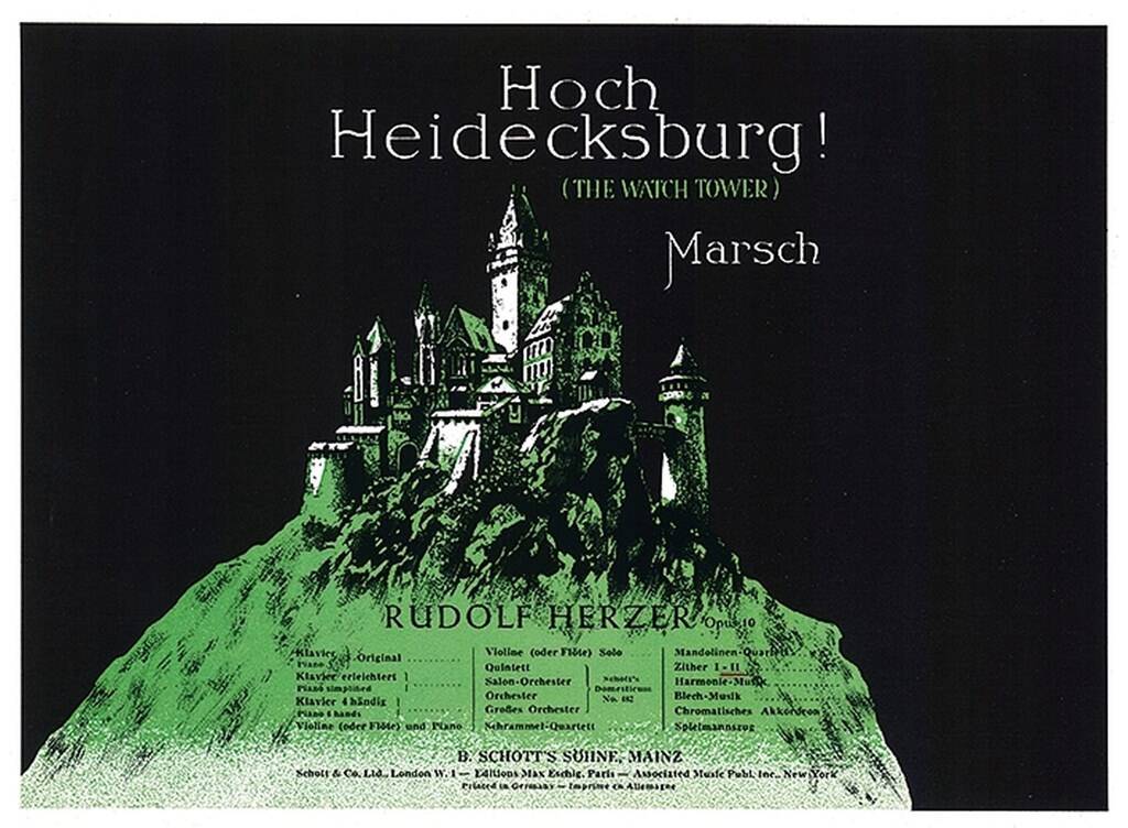 Rudolf Herzer: Hoch Heidecksburg op. 10: Sonstige Zupfinstrumente