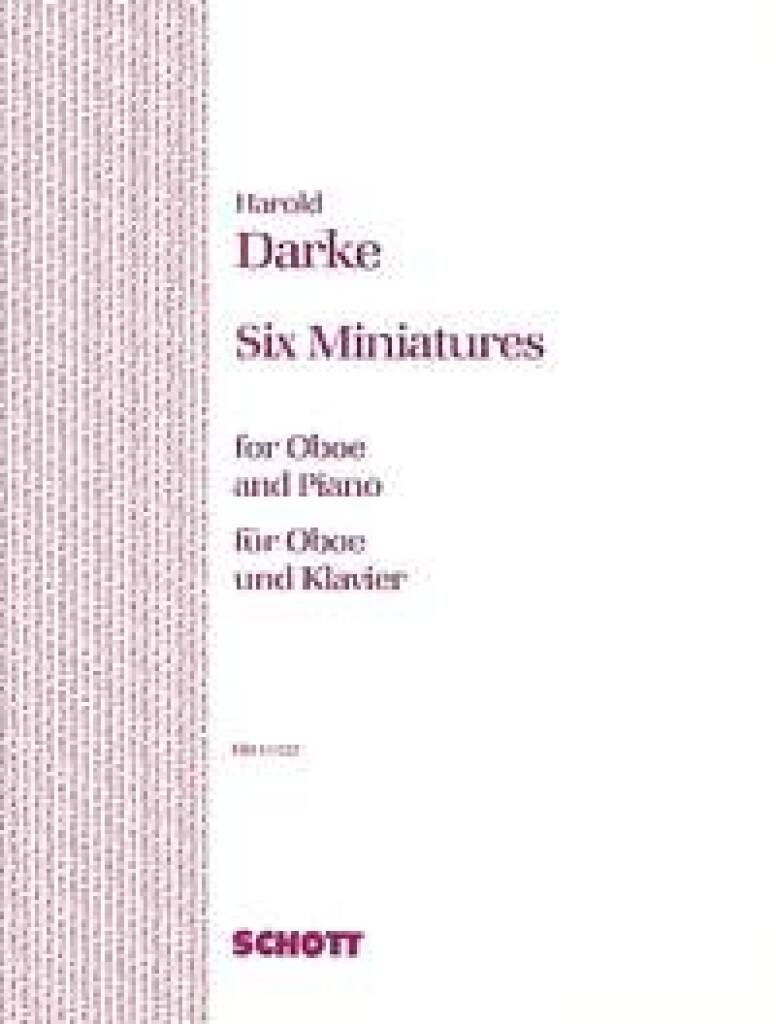 Harold Darke: Miniatures (6): Oboe mit Begleitung