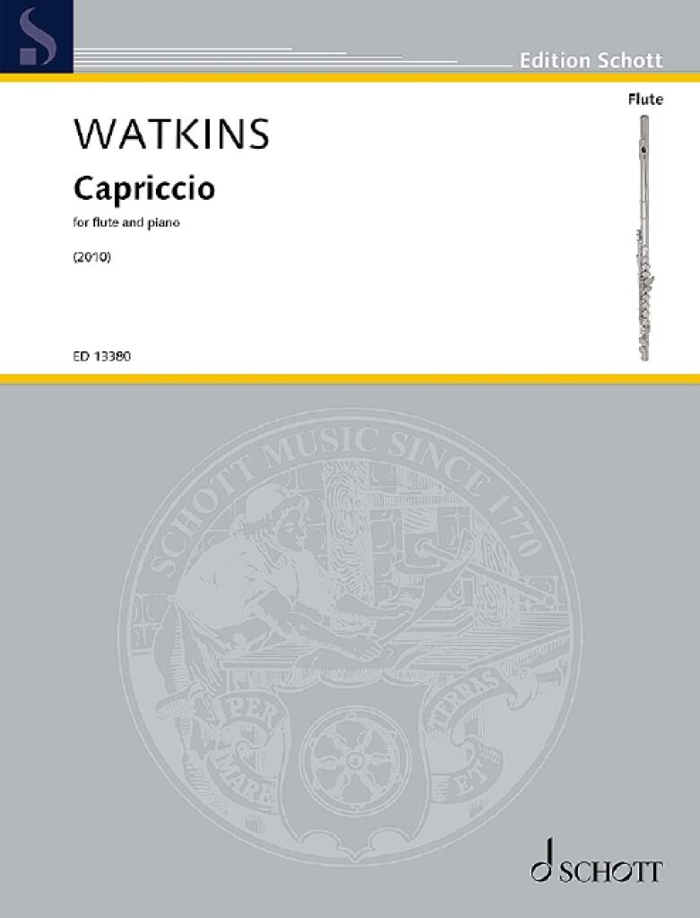 Huw Watkins: Capriccio: Flöte mit Begleitung