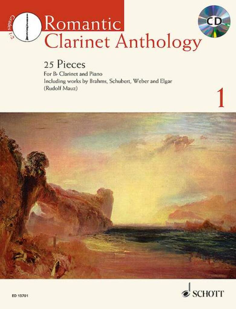 Rudolf Mauz: Romantic Clarinet Anthology Vol. 1: Klarinette mit Begleitung