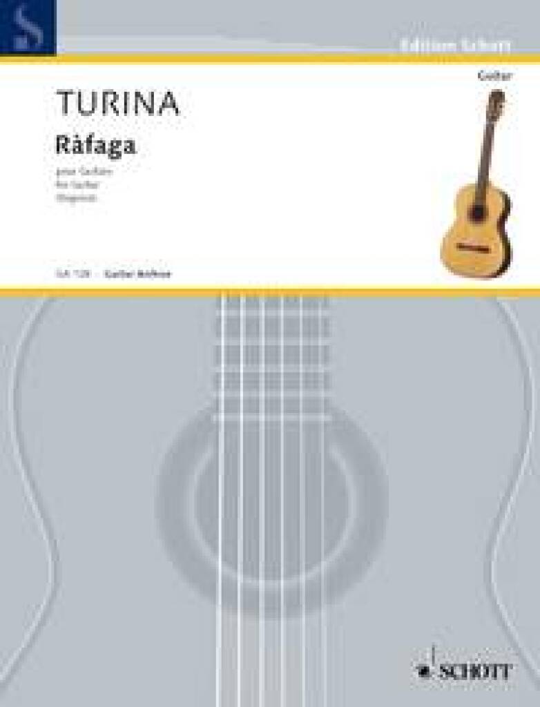 Joaquín Turina: Rafaga: Gitarre Solo