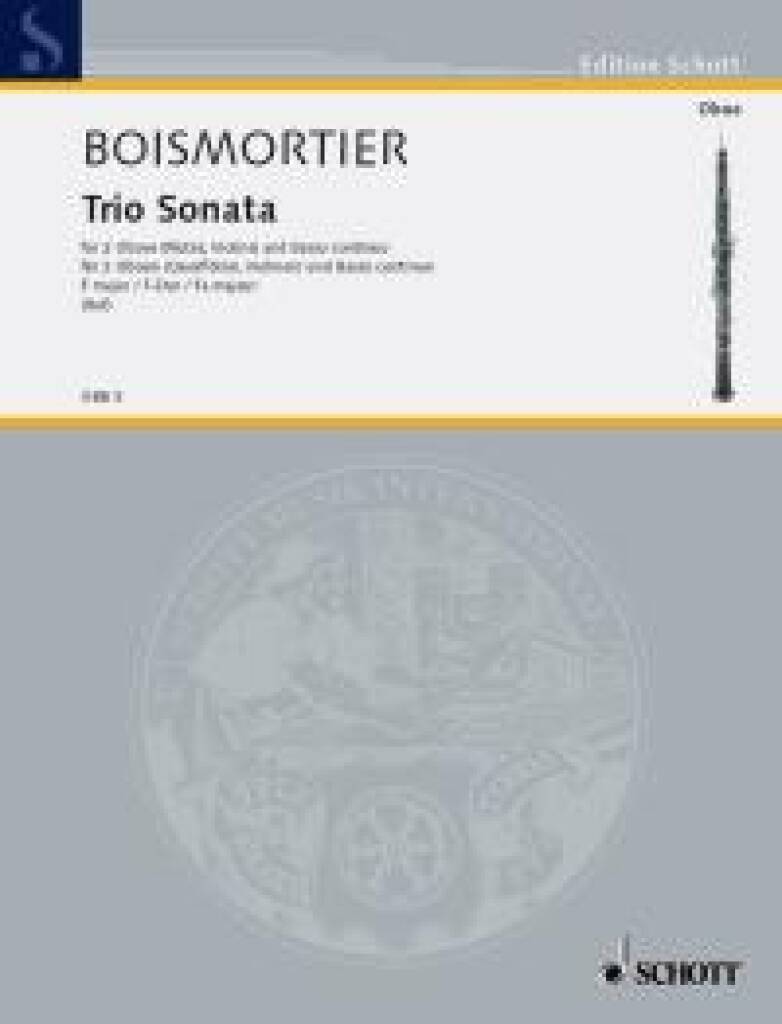 Joseph Bodin de Boismortier: Trio Sonata F major op. 28/5: Oboe Duett