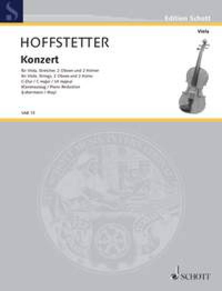Roman Hoffstetter: Concerto C Major: Kammerensemble