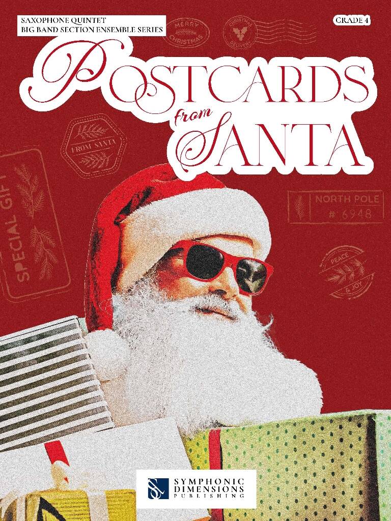 Postcards from Santa: (Arr. Nico Samitz): Saxophon Ensemble