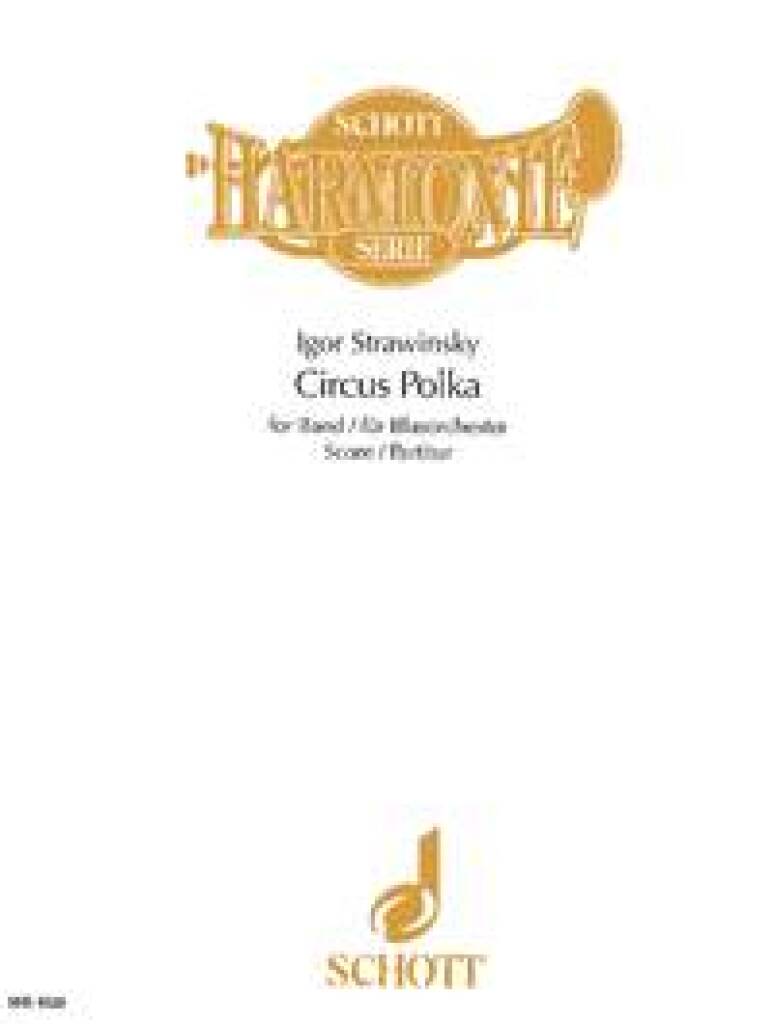 Igor Stravinsky: Circus Polka: Blasorchester