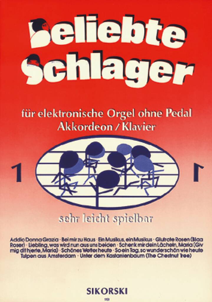 Beliebte Schlager: Orgel