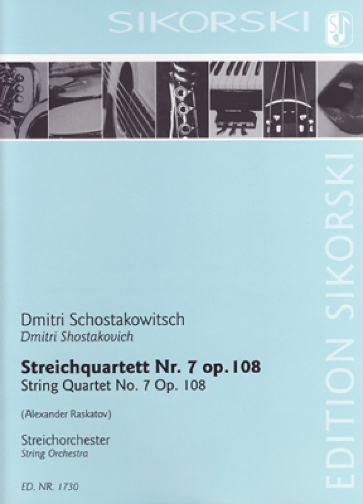 Dimitri Shostakovich: Streichquartett Nr. 7: Arr. (Alexander Raskatov): Streichorchester