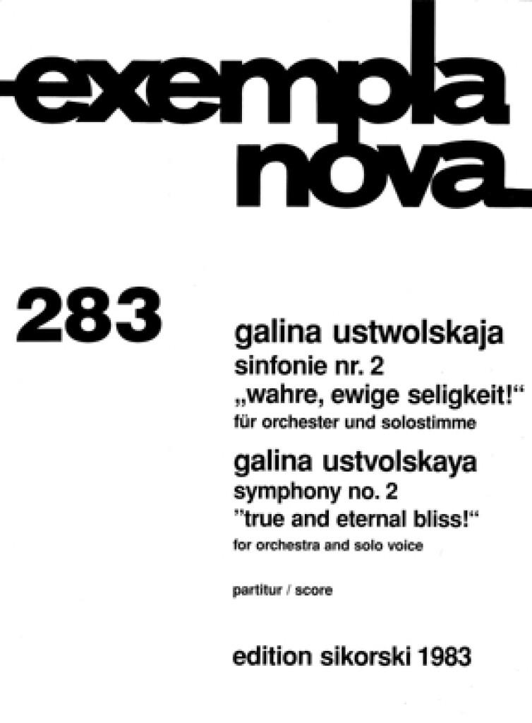 Galina Ustvolskaya: Sinfonie Nr. 2: Orchester