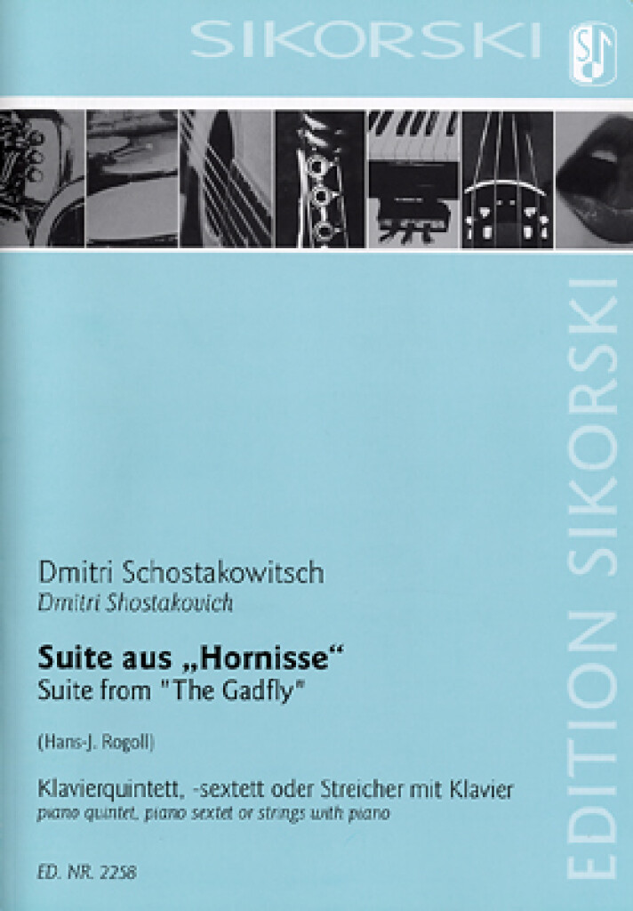 Dimitri Shostakovich: Suite aus der Filmmusik 'Hornisse': (Arr. Hans-Joachim Rogoll): Klavierquintett