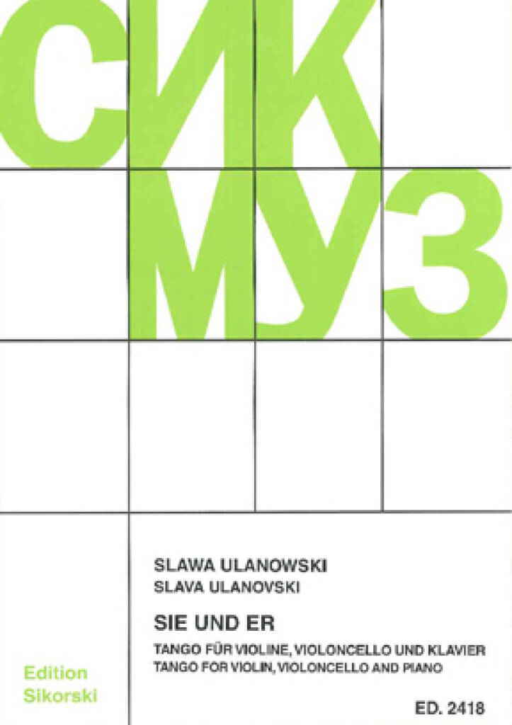 Slawa Ulanowski: Sie und Er: Klaviertrio