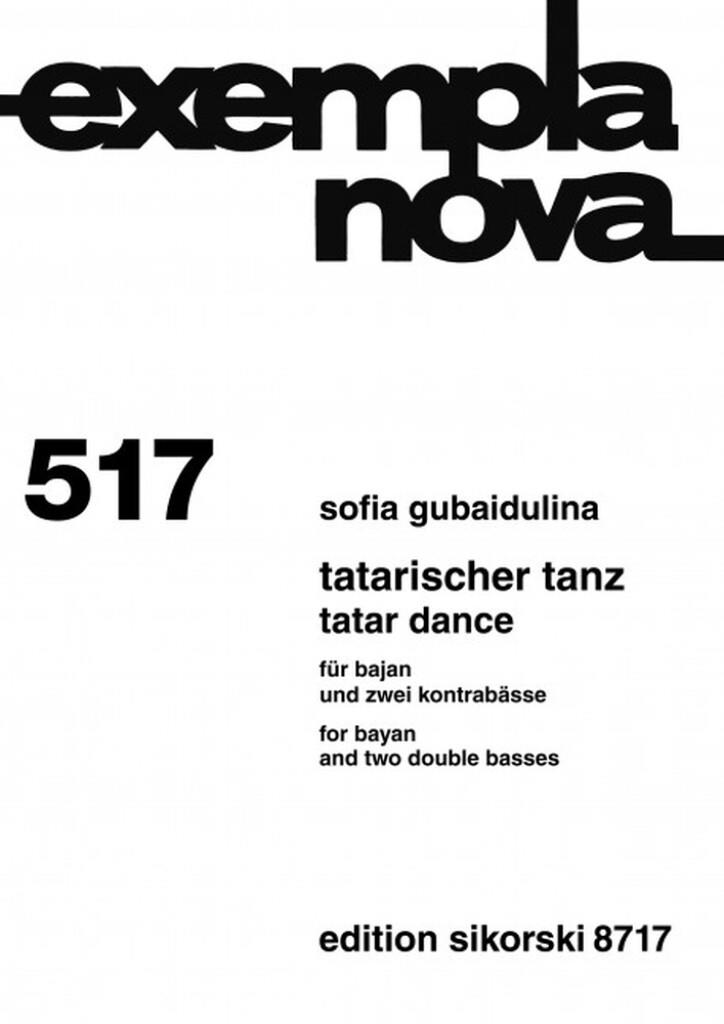 Sofia Gubaidulina: Tatarischer Tanz: Akkordeon Solo