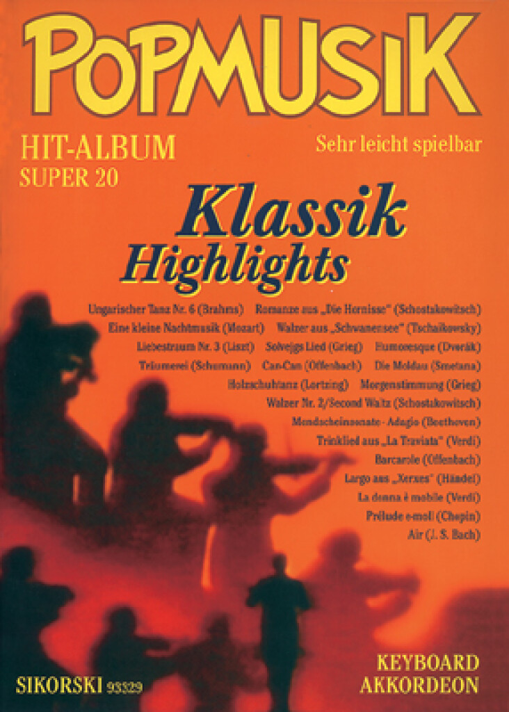 Popmusik Klassik Highlights: Akkordeon Solo