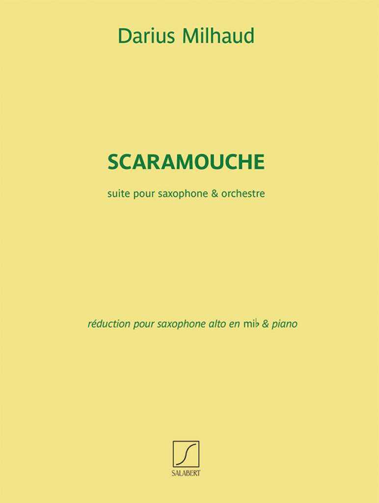 Darius Milhaud: Scaramouche: Altsaxophon mit Begleitung