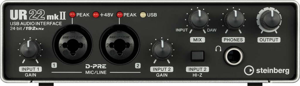 UR22 MKII USB Audio & MIDI Interface