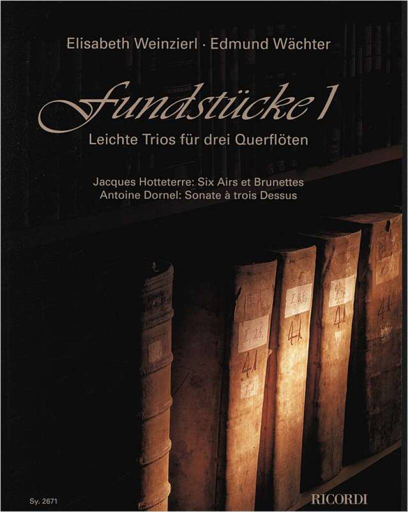 Jacques-Martin Hotteterre: Fundstücke 1: Flöte Ensemble
