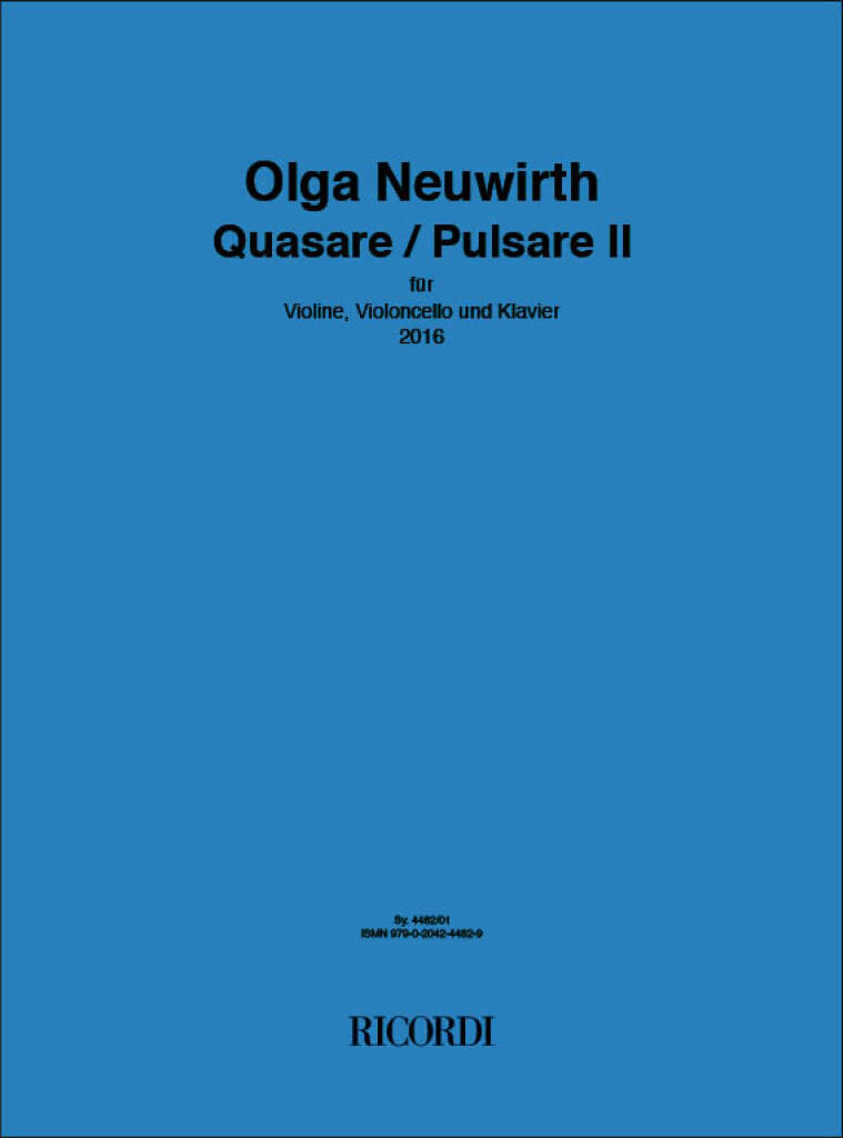Olga Neuwirth: Quasare / Pulsare II: Kammerensemble
