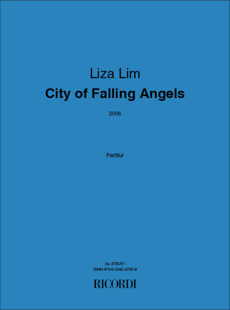 Liza Lim: City of Falling Angels: Percussion Ensemble