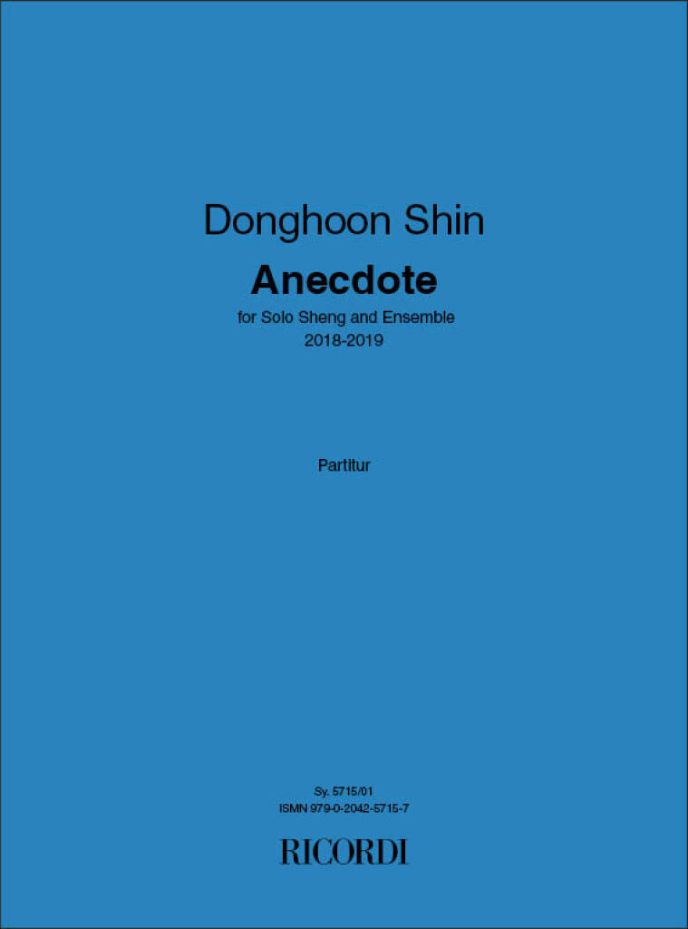 Donghoon Shin: Anecdote: Kammerensemble