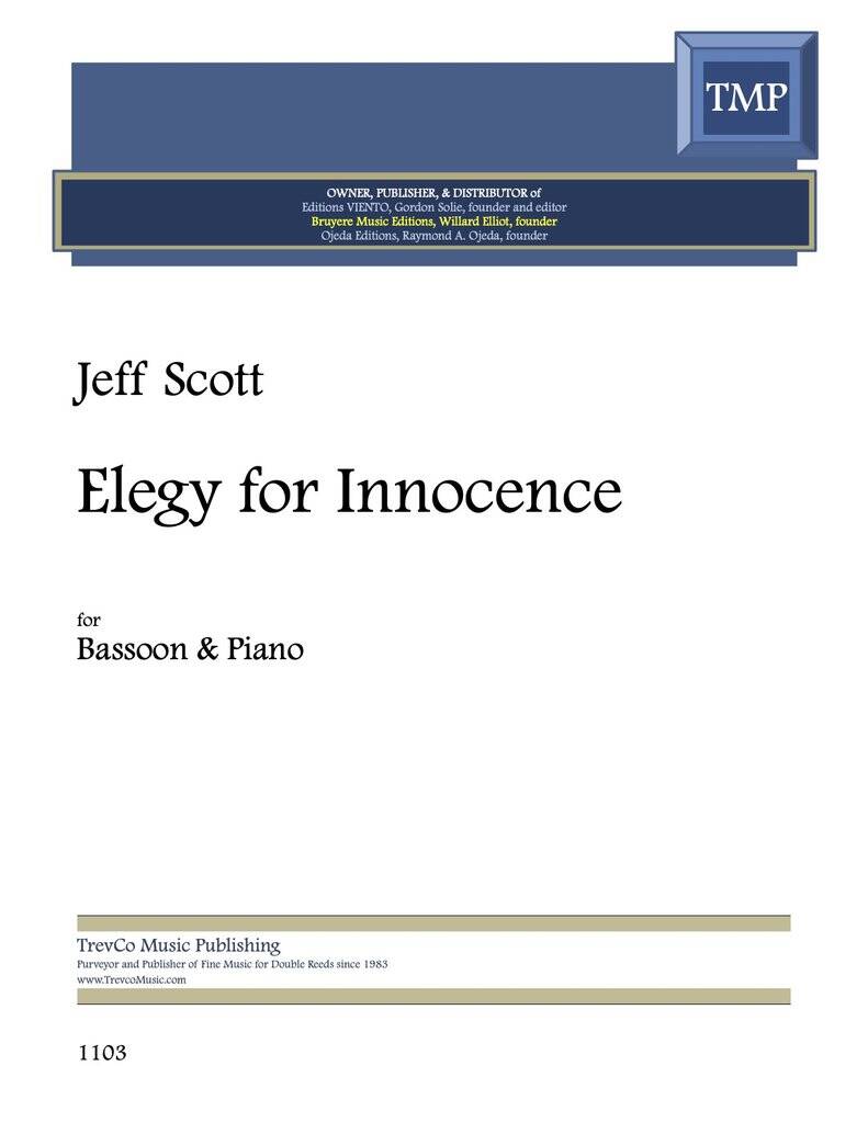 Jeff Scott: Elegy for Innocence: Fagott mit Begleitung