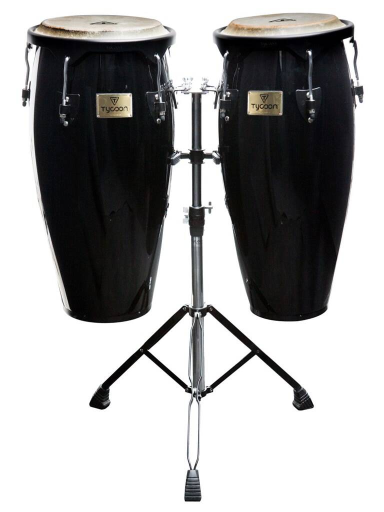 Tycoon: Supremo Series Black Congas - 10' & 11'