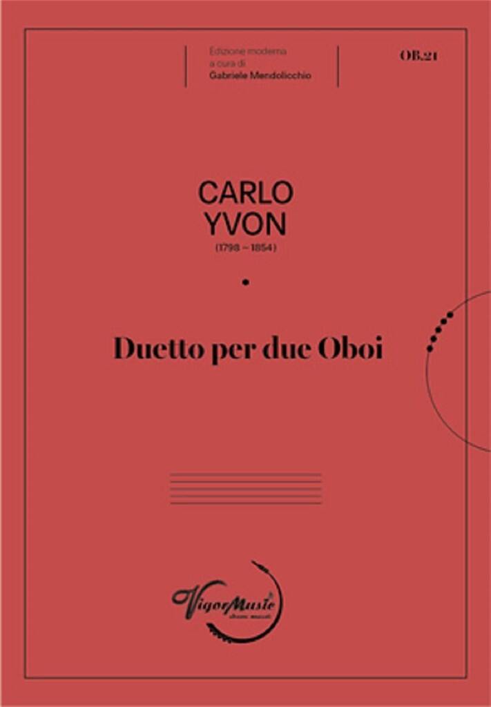 Carlo Yvon: Duetto: Oboe Duett