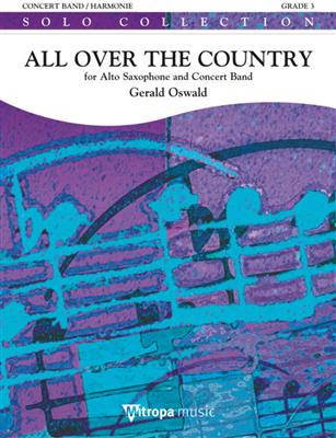 Gerald Oswald: All Over the Country: Blasorchester mit Solo