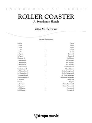 Otto M. Schwarz: Roller Coaster: Holzbläserensemble