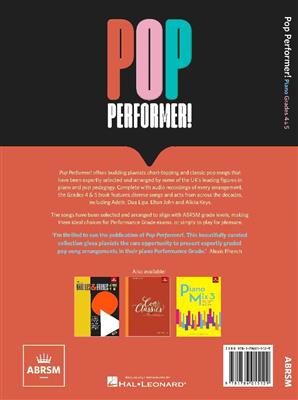 ABRSM Pop Performer! Piano - Grade 4-5